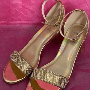 Camille Rosegold heels
